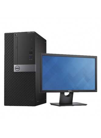 Dell OptiPlex 7050 MT - i7-3.60GHz / 8GB / 1TB / 18.5" LED / 1GB VGA / DOS / 1YW - Desktop